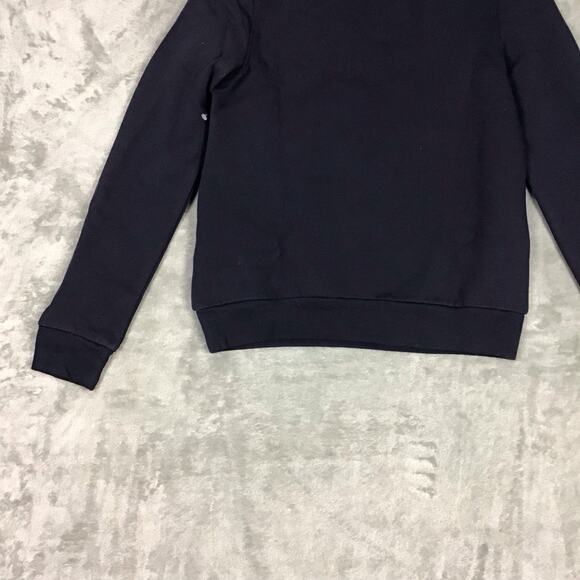 1901 Women’s Sweatshirt XS Navy Blue Crewneck Pullover Logo Long Sleeve NWOT - Picture 10 of 12